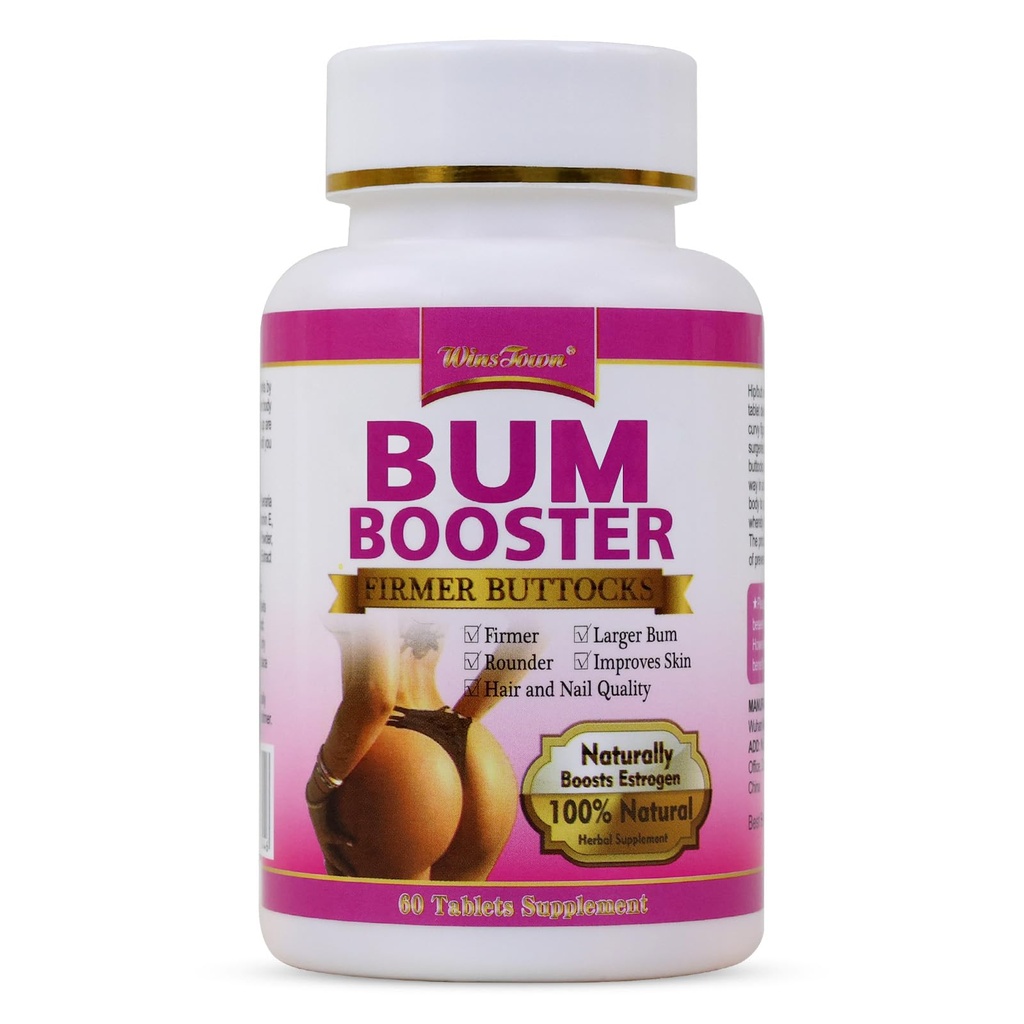 Χάπια But Booster, Mention Buttocks Βότανα Συμπληρώματα, Plump HIPS Ενίσχυση Σύσφιξη και Αποπλανητική, 60 δισκία