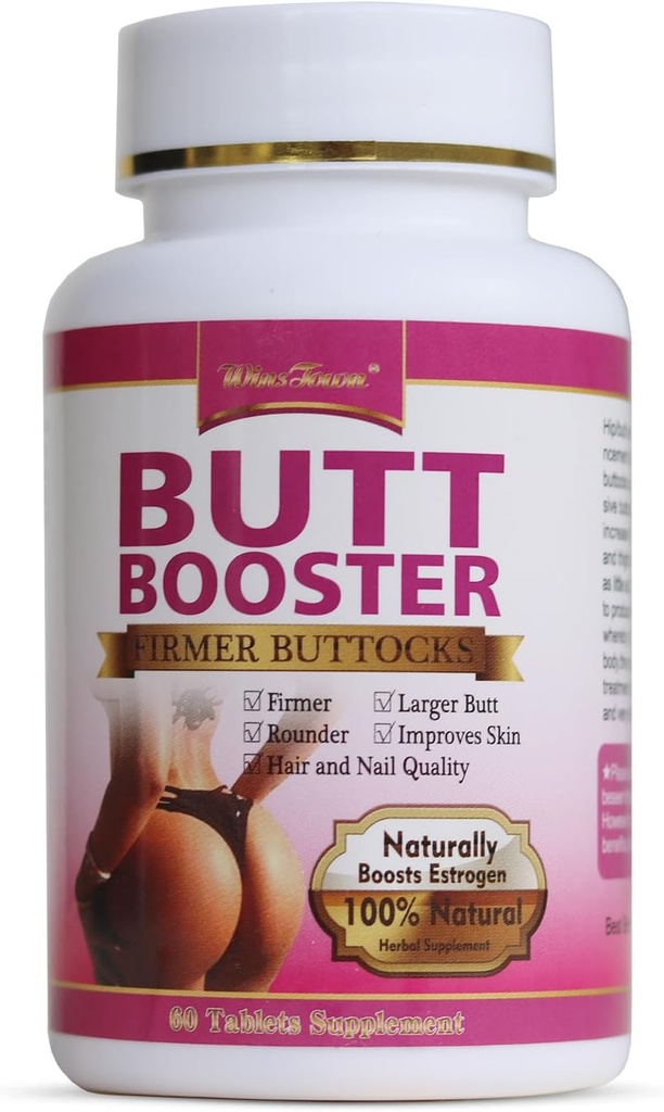 Amat Branson Pills, Mention Buttocks Herbal Supplements, Plantp HIPS Gelişen Firma ve Seductive, 60 Tablet