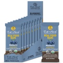 EatToHeal Blueberry Real Food Bar - Βιολογικές μπάρες πρωτεΐνης, Vegan Food, Healthy Gluten Free Protein Food - Χαμηλή ζάχαρη Protein Bars, Μη ΓΤΟ, Ποτέ δεν ψήθηκε, Plant Based Organic Snacks - Δημιουργήθηκε για να απολαύσετε