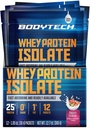 BODYTECH Whey Protein Isolate Toz - Meyve Cereal (Twelve 1.04 oz. Packets)