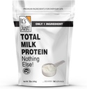Sadece! - Toplam Süt Protein Yoğun Toz, Doğal% 80 Casein /% Whey, rBSH/RBST Hormonları Ücretsiz, Eklenmedi, MPC-85 (1 Pound, Unflavored)