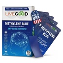 LIVEGOOD M Ramsey Blue – Insanlar için özür dilerim, Beyin Supplements for Memory and Focus, Clarity & Cognitive Energy, Nootropic Brain Support, Made in USA, 15 Oral Strips with 20mg Every