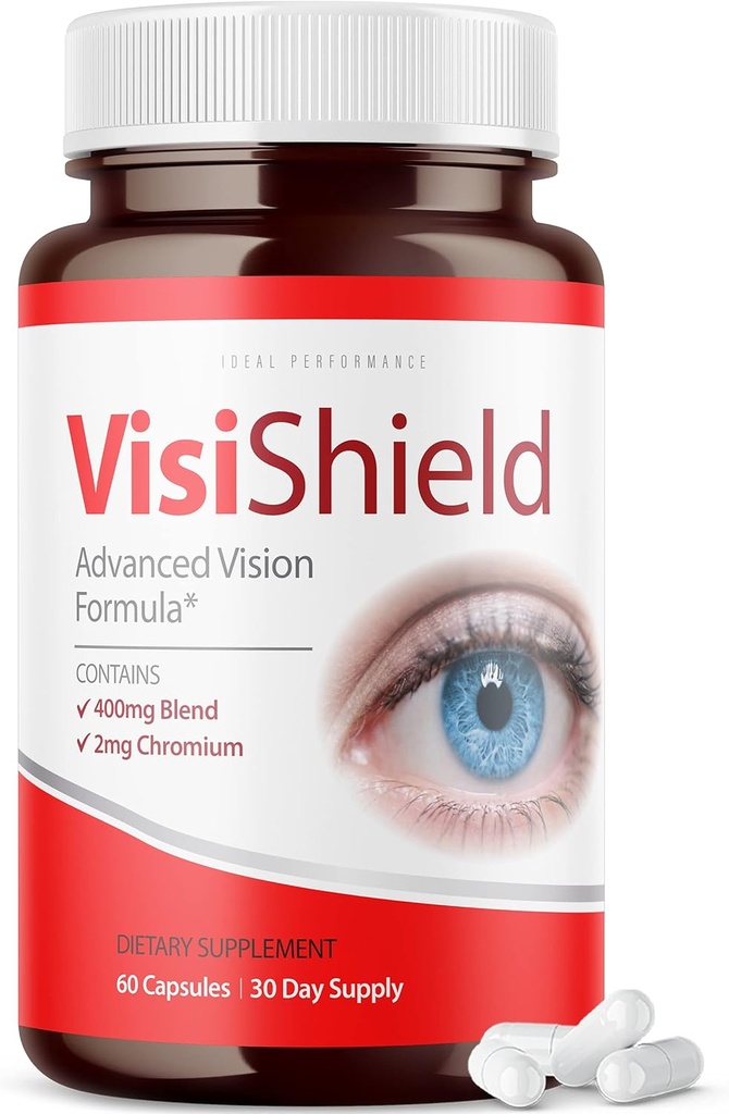 IDEAL PERFORMANCE Visixing Advanced Vision Formula for Eyes Supplement Pills Vitamins (60 Capsules)