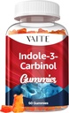 Indole 3 Carbinol 400 mg Gummy Supplement – Indole-3-Carbinol Hormonal Denge ve Antioksit Desteği için, 60 Vegan Chewables for Men and Women, Non-GMO, Gluten-Free, Wellness Products-Carbinol