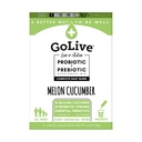 Golive Probiotics για ενήλικες και παιδιά, πεπόνι και αγγούρι, 10ct- Probiotics για ενήλικες και παιδιά, Προβιοτικές Ίνες για Gut και Digestive Υγεία, Συνιστάται από τους γιατρούς και Dieitians