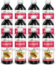 Papaya Leaf Blood Support Liquid - 15X Strength - Papaya Leaf Ekstraksiyon - Sağlıklı Plaklar, Kan Temiz, Digestion, Papaya Enzyme - 12(12oz) Şişeler - Herbal Goodness - ABD'de Yap