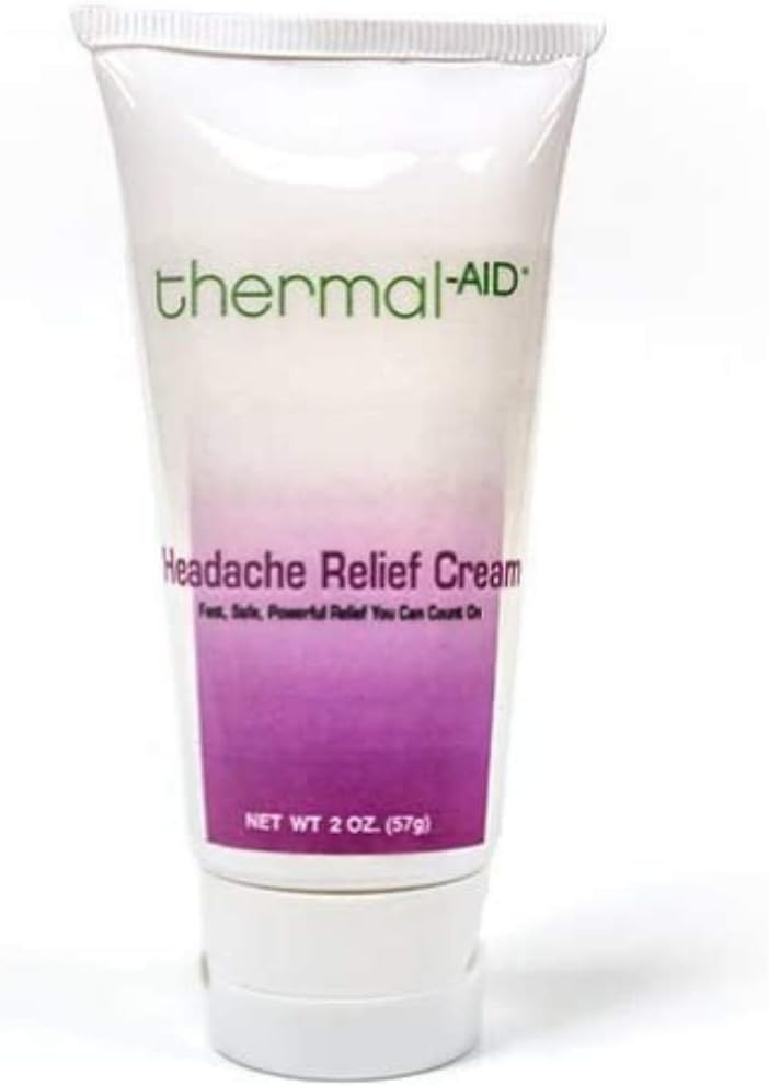 Termal-Aid – Headache Relief Cream – Migraine Headaches Headache System – Pain Relief Analgesic – Stres Yardımı ve Anksiyete Yardım
