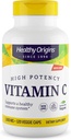 Sağlıklı Origins Vitamin C 1000 mg (Non-GMO Test Edildi, Yüksek Potency, Immune Support, Vegan), 120 Veggie Caps