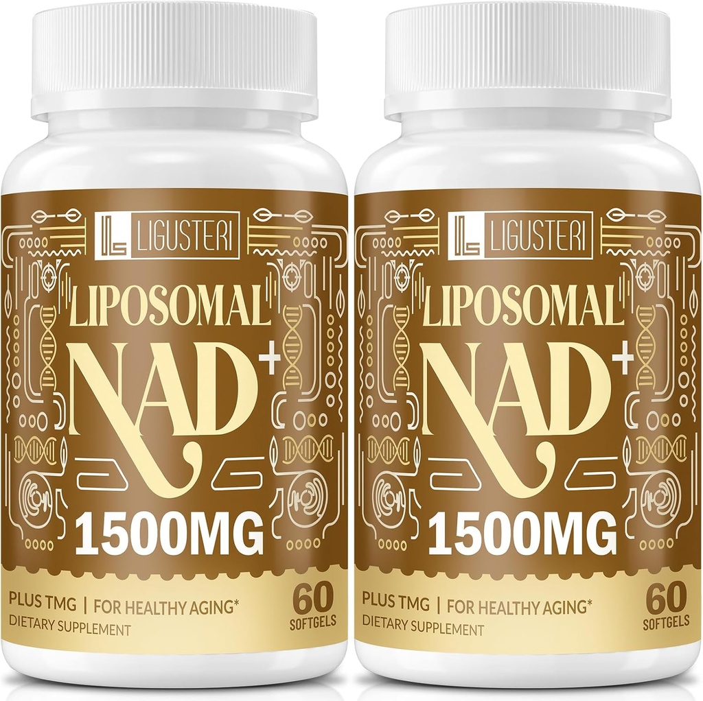 1500 MG Liposomal NAD+,% 98+ Aborpsiyon, NAD+ TMG ile Kadınlar ve Erkekler için, Aging Savunma, Hücre Enerji, Kalp ve Beyin Fonksiyonları, Longevity, 120 Softgels