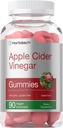 Horbäach Vegan Apple Cider Vinegar Gummies | 90 Count | ACV Supplement | Apple Flavor | Non-GMO, Gluten Free Gummies for Yetişkinler için