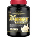 ALLMAX Beslenme Altın ALLWHEY, Fransız Vanilla - 5 lb - 24 Protein Per Scoop - Gluten Free, Low Carb & Low Sugar - Approx. 71 Servisler