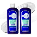 EPSOM-IT Soothing Muscle Lotion - Epsom Magnezyum Salt Sulfate Cream Arnica for Muscle Stiffness, Topical Magnezyum Lotion, Provideing Comfort for Legs, Diz and Feet, 8.0 oz., 2Pack