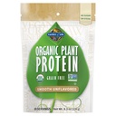 Life Organic Plant proteini Smooth Unflavored Toz, 10 Hizmet - Vegan, T Free & Gluten Free Plantive Protein Shake, 1B CFU Probiyotiks & Enzymes, No Sugar or Stevia, 15g Protein