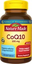 Nature Made CoQ10 100mg, Συμπλήρωμα διατροφής για την υποστήριξη της υγείας της καρδιάς, 120 Softgels, 120 Ημέρα προσφοράς