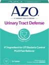 AZO Urinary Tract Defense Antibacterial Protection, FSA/HSA Eable, Bir Doktor Görebileceğine kadar bir UTI kontrol edin, No. 1 Most Trusted Urinary Health Brand, 24 Count (Pack of 1)