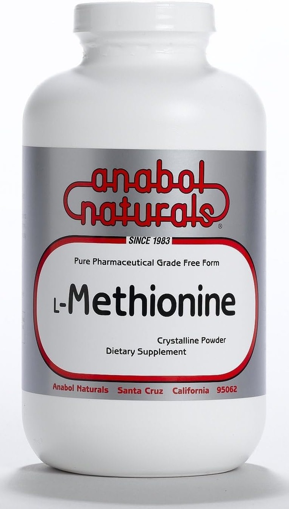 Anabol Naturals L-Μεθειονίνη ελεύθερη μορφή Καθαρή κρυσταλλική 100 γραμμάρια