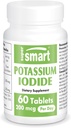 SuperSmart - Ιωδιούχο κάλιο KI 200mcg ανά ημέρα (Stable Iodine) - Ασπίδα υψηλής ισχύος 