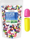 XPRS Nutra Boyutu 2 Boş Kapsüller - 1000 Kont Boş Gelatin Capsules - Pills DIY Capsule - Pure Bovine Pill Gel Caps For Do-It- Yourself Supplements (Multi Color)
