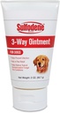 Sulfodene Dog Wound Care 3-Way Ointment, Ανακουφίζει τον πόνο και αποτρέπει τη μόλυνση για σκυλοκόμματα, σκραπ, τσιμπήματα και τραυματισμούς, 2 ουγγιά