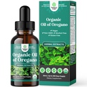Organik Oregano Oil Drops - Super Tempd Liquid Oil of Oregano with Carvacrol% 60 for Digestion & Immune Support - Sıvı Herbal Türlü Immune Strength & Health Intestines - 30 mL