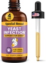 Köpekler için Enfeksiyon Tedavisi - 4 Ounces - Soothing Itch Relief, Ear Enfeksiyon Tedavisi, Irritation & Inflammation, 4 oz