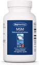 Alerji Araştırma Grubu MSM Tamam - Saç Büyümesi için MSM Toz Kapsülleri, Sağlıklı Saç, Skin & Nails, 500 mg Per - 150 Vegetarian Capsules