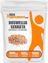 BulkSupplements.com Boswellia Serrata Extract Toz - Boswellia Supplement, Frankincensewear - Vegan & Gluten Free, 500 mg per Service, 500g (1.1 lbs) (Pack of 1)