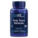 Life Extension Only Trace Minerals, μια ημερήσια δόση ψευδαργύρου, χρώμιο, βόριο, χαλκός, μαγγάνιο, θειικό βαναδύλιο, χωρίς γλουτένη, μη ΓΤΟ, χορτοφάγοι, 90 κάψουλες