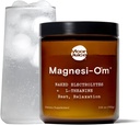Moon Juice Magnesi-Om Magnezyum Toz Supplement - Chelated Kompleks + L-Theanine Mix for Rest, Relaxation & Regularity - Vegan, Non-GMO & No Sugar, Unflavored, 3.9 oz, 30 Sevings