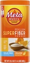 Metamucil Psyllium Sugar-Free Super Fiber Toz, Orange, 23.3 oz