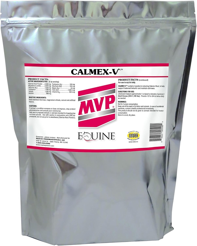 Calmex-V (10lb) Atlar için Calming Support.
