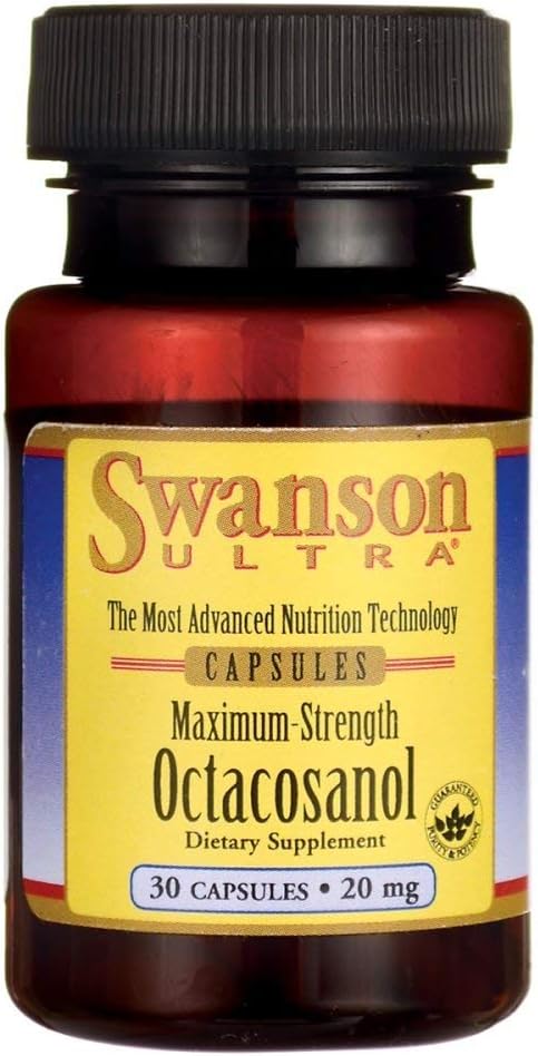 Swanson en-Strength Octacosanol 20 Milligram 30 Capsules