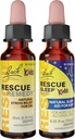 Çocuk Günü & Night Sche, Bach RESCUE Remedy Kids Dropper [ve] RESCUE Sleep Kids Dropper- 2Pk, Stres Yardımı ve Doğal Çiçek Essences, Homeopathic, Non-Alcohol Formula, 10mL Ea