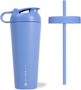 HydroJug Paslanmaz Çelik Shaker Cup 24oz - Protein Shakes, Pre-Workout Drinks, Iced Coffee - Easy Combing, Vakum I izolasyon, Cup Sahibi Uyumlu, BPA Free - Keeps Temp For Hours