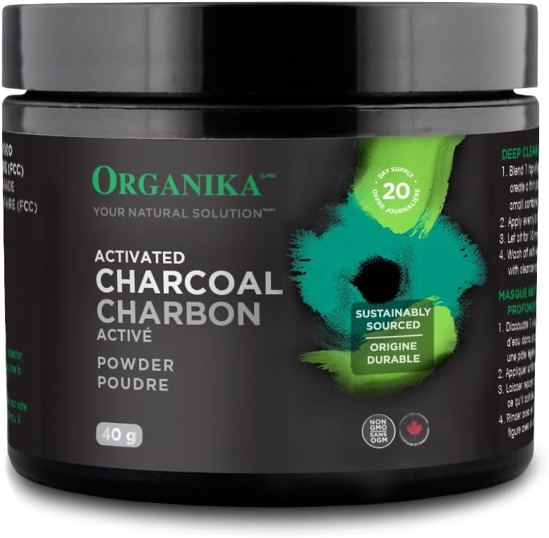 ORGANIKA Aktif Charcoal Toz, 40 GR