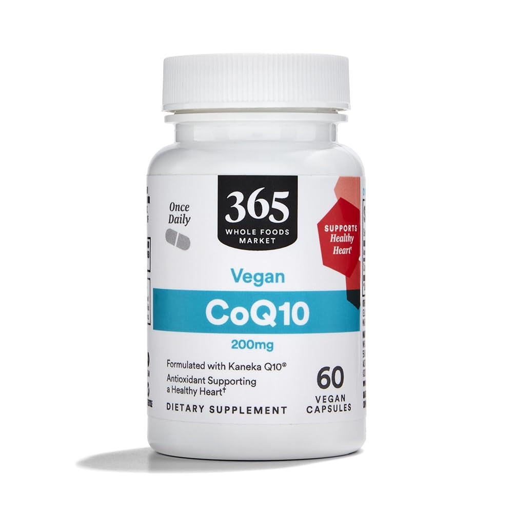 365 by Whole Foods Market, CoQ10 200 mg, Vegan, 60 Kont