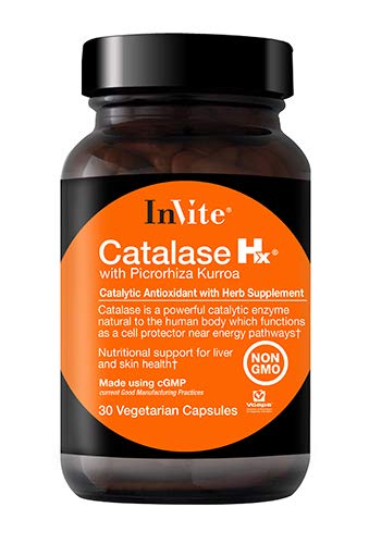 Invite Health Catalase Hx ( Picrorhiza Kurroa ile), Destekler Liver, Skin Health, Non-GMO Diyetsel Supplement, 30 Vegetarian Capsules (İlk 1)