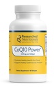 Researched Nutritionals CoQ10 400mg Softgels - CoQ10 Power - Θεραπευτική-Δυνατό συνένζυμο Q10 συμπλήρωμα - Υποστήριξη Φυσικής Ενέργειας & Ανοσολογική λειτουργία, Προώθηση Υγιεινής Καρδιάς & Τύχη (60 Softgels)