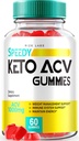 rize labs - Speedy Extreme Keto Plus ACV Gummy for Advanced Weight Loss with Apple Cider Vinegar 2000mg Supplement (60 Gummies)
