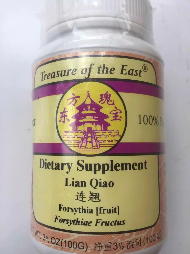 Doğu Hazinesi, Forsythia Meyvesi - Lian Qiao (5:1 Yoğun Herbal Türlü Granules, 100g)
