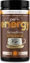 Perk Energy Original Chai Latte Flavored Drink Toz (20 hizmet) - Gluten-Free, Peanut-Free