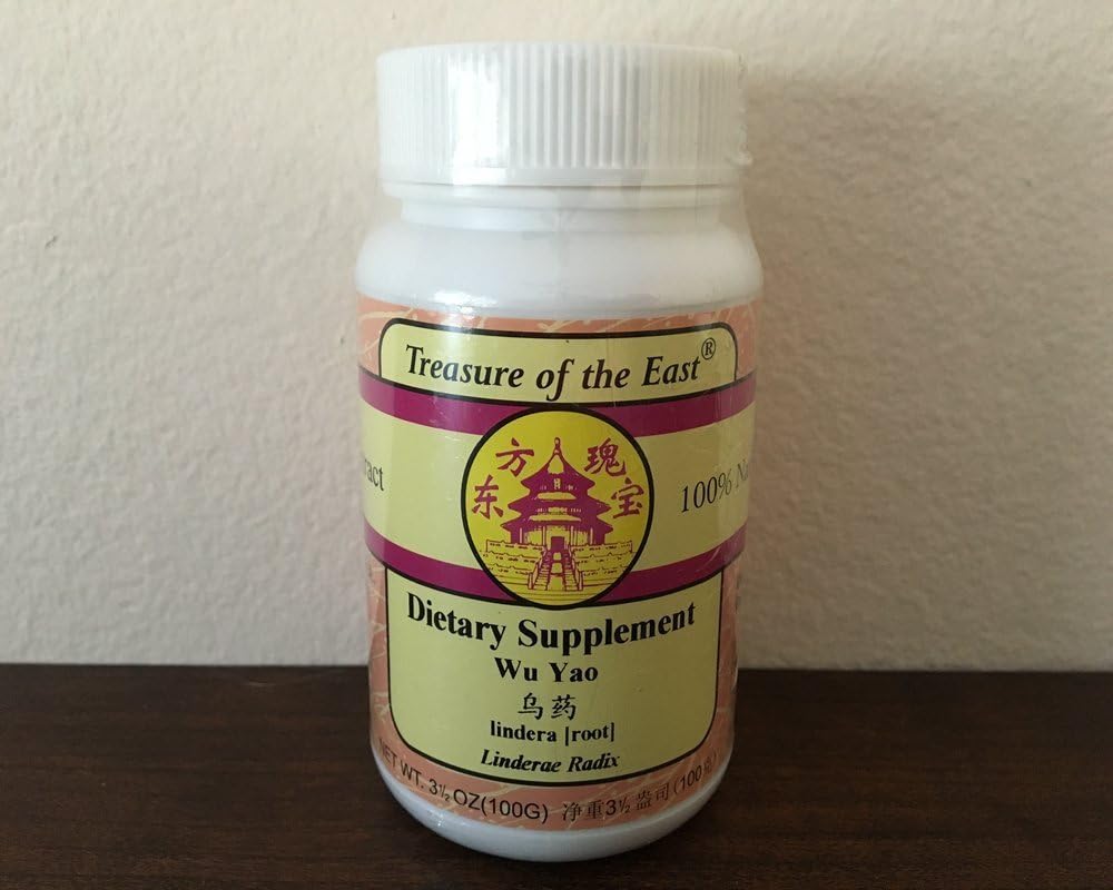 Treasure of The East, Lindera Root - Wu Yao (5:1 Concentrated Herbal Extract Granules, 100g)
