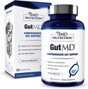 1MD Beslenme GutMD - L-Glutamine Capsules W / Prebiyotik for Gut Health - L Glutamine Supplement - Supports Health Digestive Tract Integrity - 90 Capsules