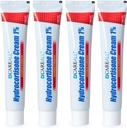 Tüm Hydrocortisone% 1, 1oz Tube (yüzde 5), maksimum Güçlü Anti-Itch Cream, Bug Bites, Eczema, Psoriasis, Zehir Ivy, Oak ve Sumac