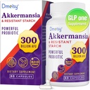 GLP ONE Supplement - 300 Milyar AFU Akkermansia Muciniphila, Akkermansia Kadınlar ve Erkekler için Probiyotik, Boost , Digestive, Gut, Immunity, Discovers Gut Lining Function & Intestinal Walls, 60