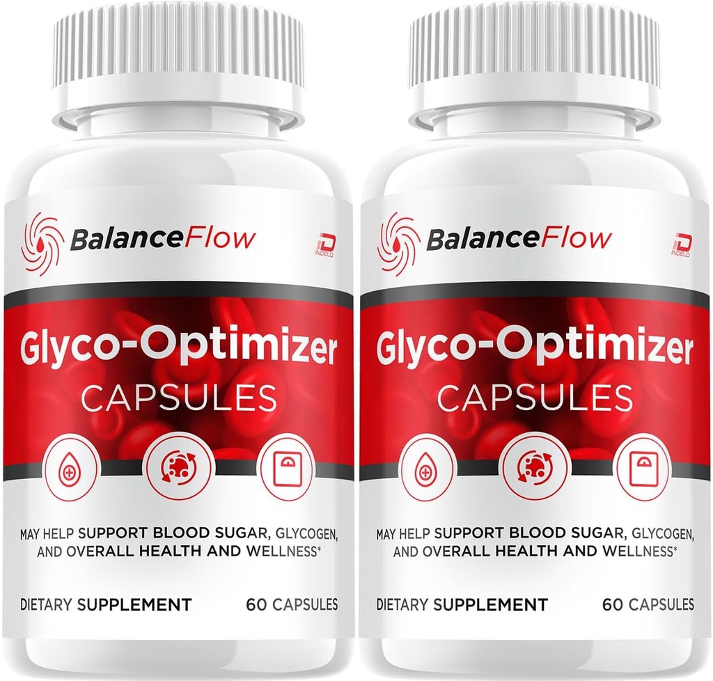 Balance Flow Capsules, BalanceFlow Advanced Supplement, All Natural Formula to Maintain Healthy Levels, Maximum Strength Formula, Glyco Optimizer Capsules Reviews (2 Pack - 120 Capsules)
