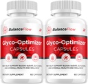 Κάψουλες Ισορροπίας, BalanceFlow Advanced Supplement, All Natural Formula to Reserve Healthy Levels, Maximum Strength Formula, Glyco Optimizer Caps Κριτικές (2 Συσκευασία - 120 Κάψουλες)