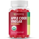 Apple Cider Vinegar Gummies - Organik ACV Vitaminleri Digestive Health, Metabolism & Gut Desteği - 60 Kont - Vegan, Non-GMO, Gluten-Free - Delicious Flavor & No Harsh Taste - 1 Moon Supply
