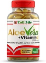 Full Life Aloe Vera + Vitamin E, 60 Breakable Capsules - Moistuence, Anti-aging - sağlıklı cilt bakımı