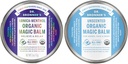 Dr. Bronner'ın - Organik Magic Balm (2 oz Çeşitli Paket) Arnica-Menthol & Baby Unscented - Organik Arılarwax & Hemp Oil, Moisturizes ve Soothes Hands, Face & Body | 2